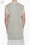 Boris Bidjan Saberi TANK vest collection Handmade in Spain TANK ONE PIECE. RF F035-2QH Light grey 3